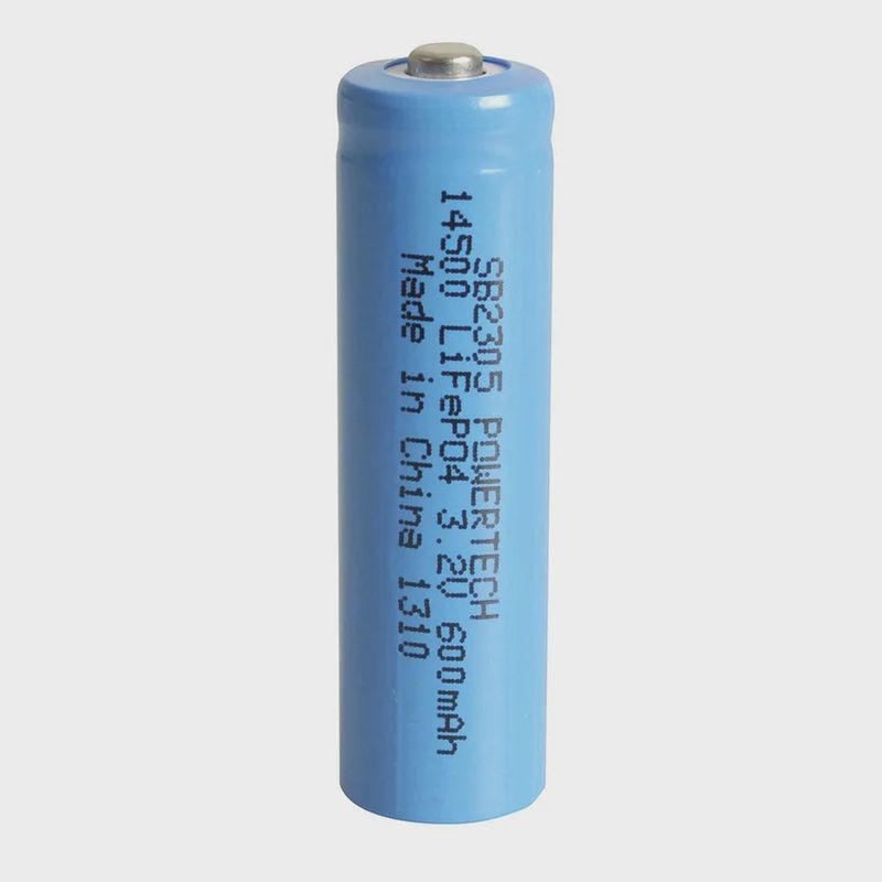 BATT RECH LI-FEPO4 3.2V 600MAH 14500