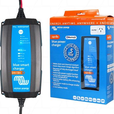 Victron Energy Blue Smart IP65 SLA/LiFePO4 charger 24V 8A