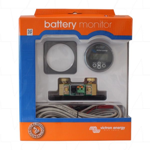 Victron Energy BMV-712 Smart 6.5-70VDC Smart Precision Battery Panel Monitor Display with Midpoint Monitoring