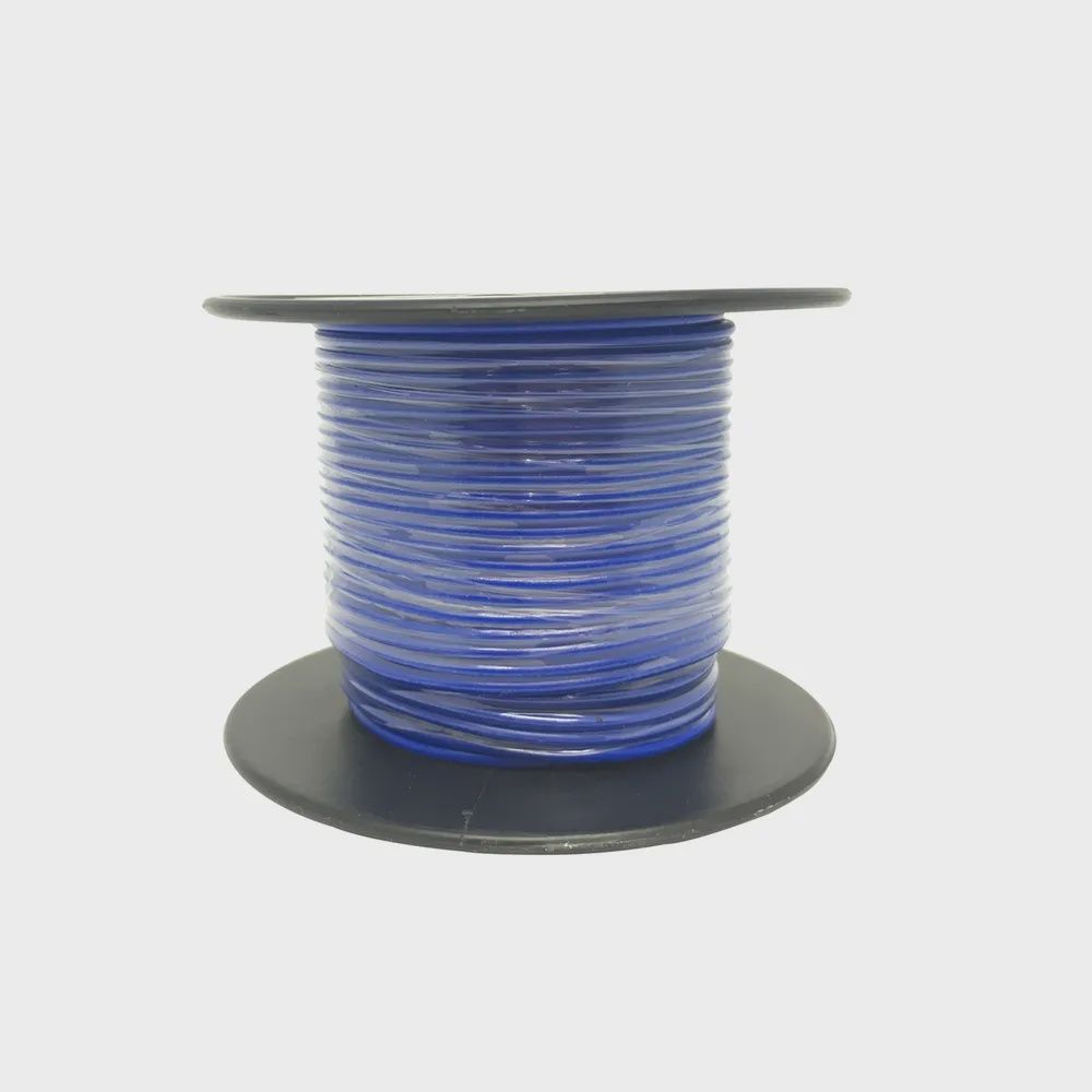 CABLE HOOK UP ROUND BLU 25M