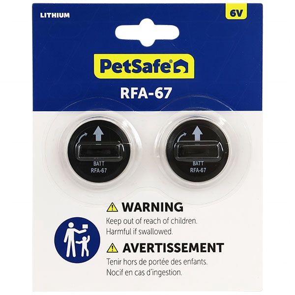 RFA-67D PETSAFE LITHIUM 6V