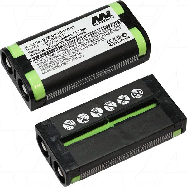BTB-BP-HP550-11 Wireless Headset Battery