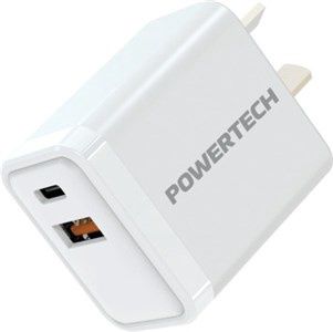 MP3409  30W Dual USB-C &amp; A Mains Power Adaptor