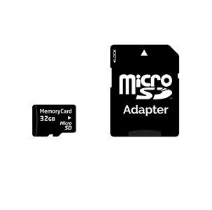 MEMCARD MICRO SDHC W/ADAPT CLASS 10 32GB