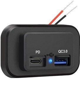 MP3623 CHARGER 12VDC - QC 3.0+PD USBC