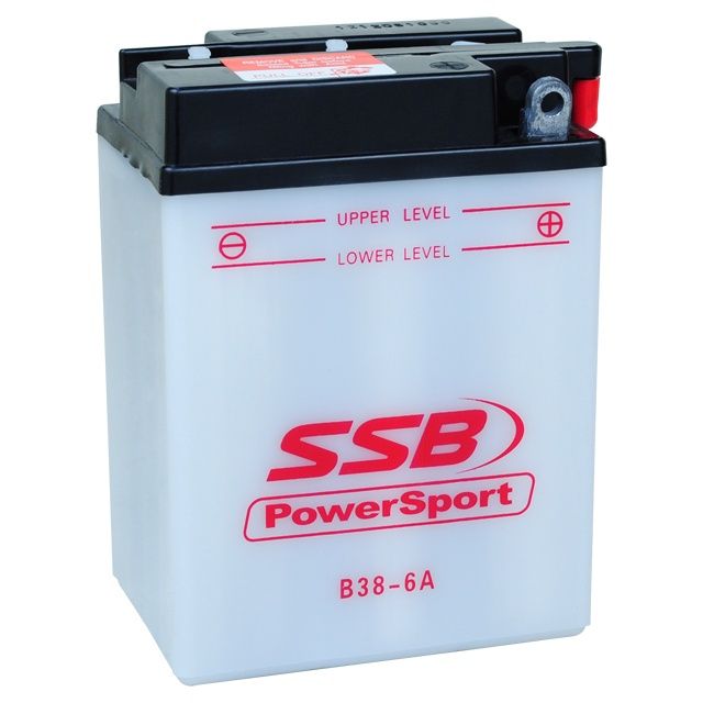 B38-6A -  Heavy Duty Conventional Motorcycle Battery