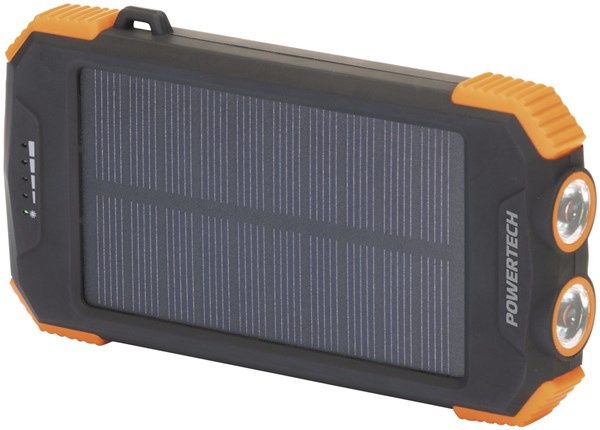 CHGR SOLAR PWR BNK 10AH USBA+C W/LESS QI