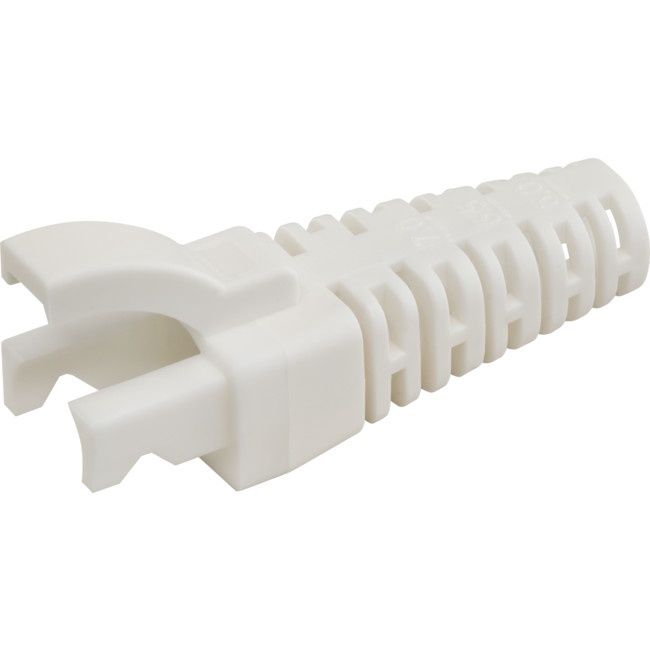T3 WHITE RUBBER BOOT RJ45 10PKT
