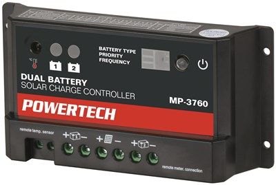 MP3760  -  SOLAR CHG CTRL DUAL BATT 12/24V 10A