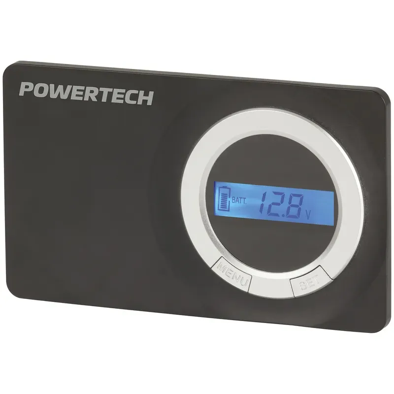 MP3764  -  SOLAR REG 12/24V 30A PWM FLUSH MNT W/LCD
