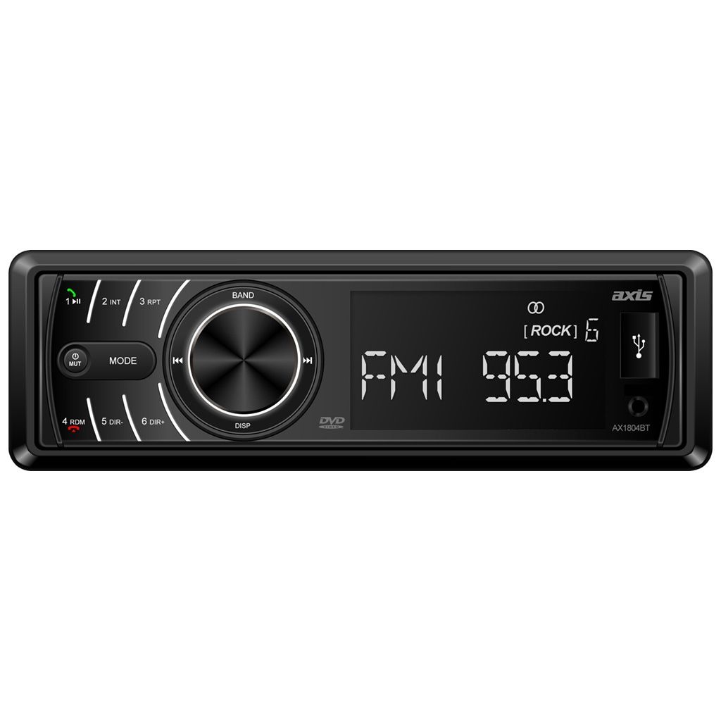AX1804BT AXIS 12/24V BT DVD/CD