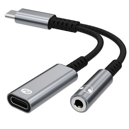 CA3118 USB C TO 3.5MM AUDIO W/USB C CHRG