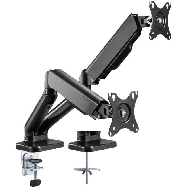 DGC01K GAS SPRING DUAL MONITOR ARM
