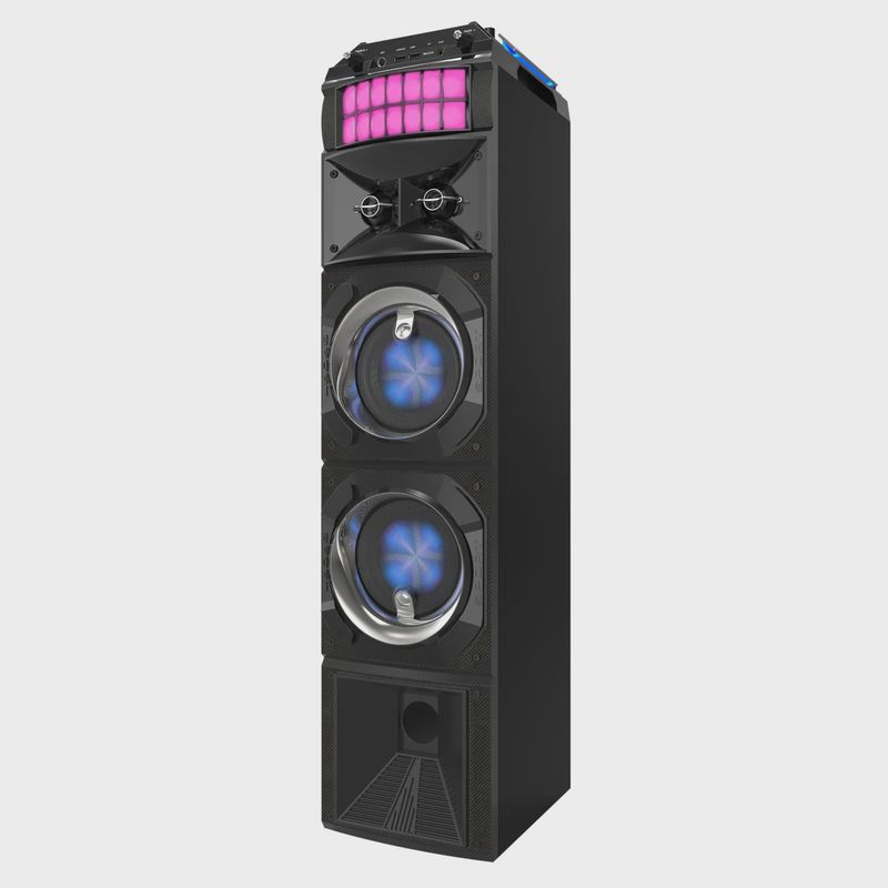 BT9350 STAGE LIGHTS PORTABLE SPEAKER 80W