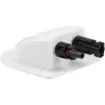 PS8065 CABLE DUAL ENTRY SOLAR MC4 WHT