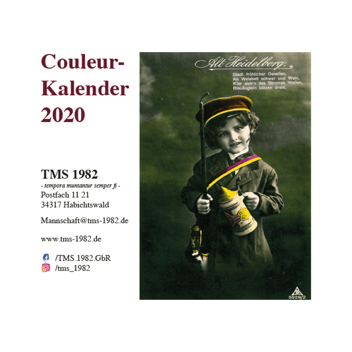 Couleur-Kalender 2020