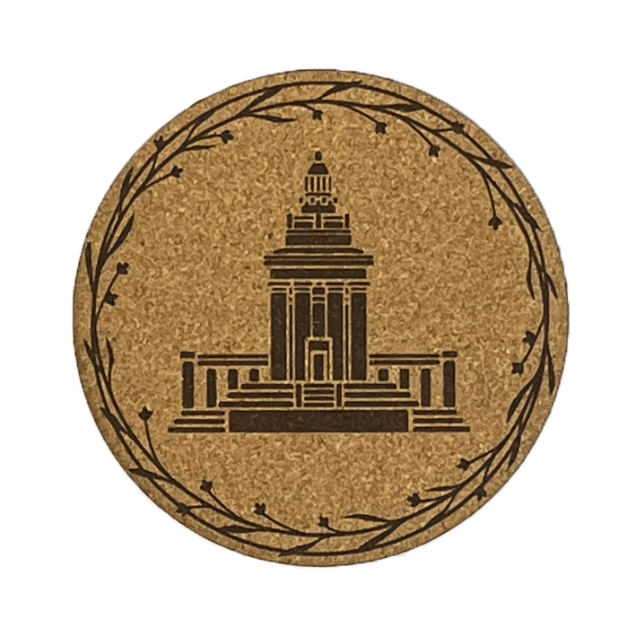 Korkuntersetzer mit Burschenschafterdenkmal