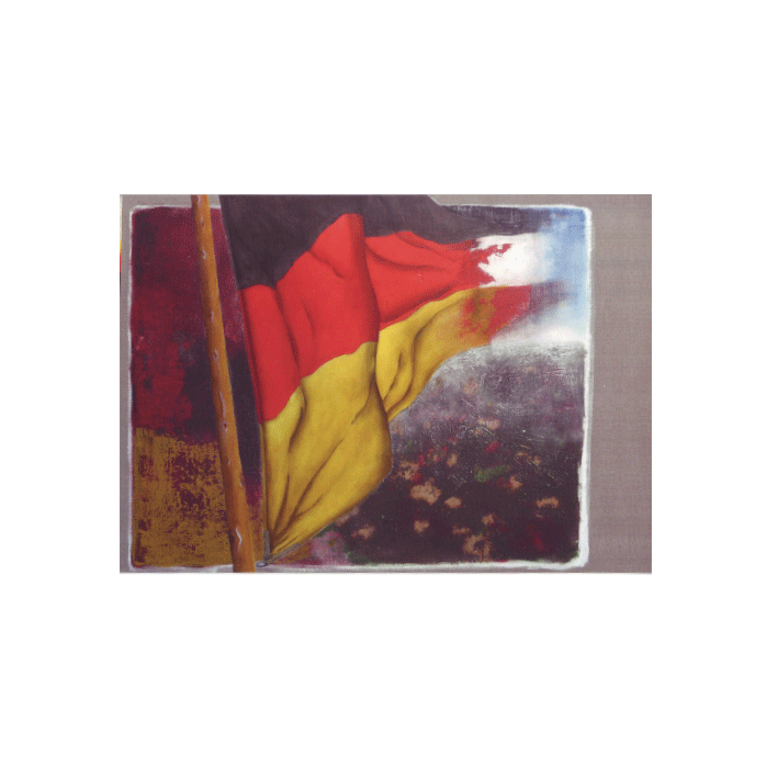 Deutschlandfahne (Kunstdruck)