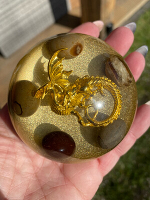Dome - L - Golden Dragon - 55.000 BOVIS - 8cm Dome - L - Golden Dragon - 55.000 BOVIS - 8cm
