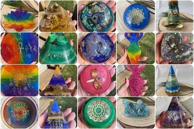Orgonites - Geenergetiseerd