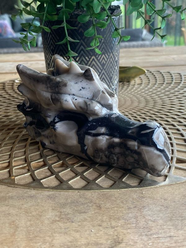 Draak Agaat zonder punt op neus