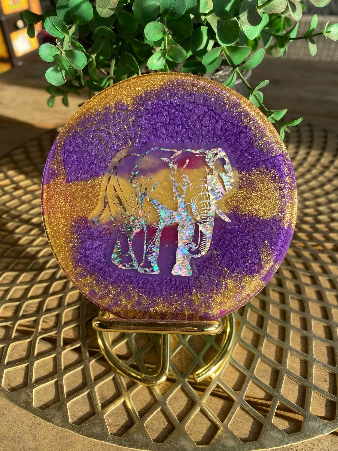 Orgonite oplaadschijf OLIFANT