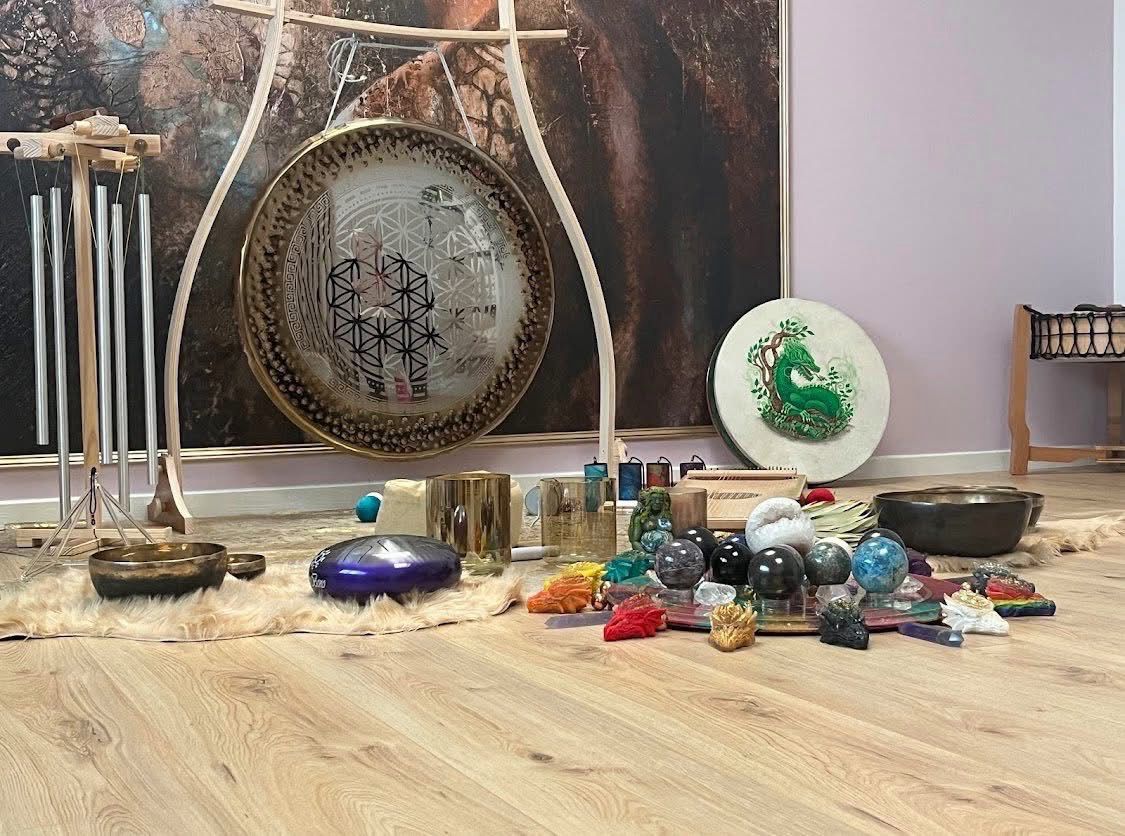 Soundhealing zaterdag 4 juli 10:00 tot 12:00 uur.