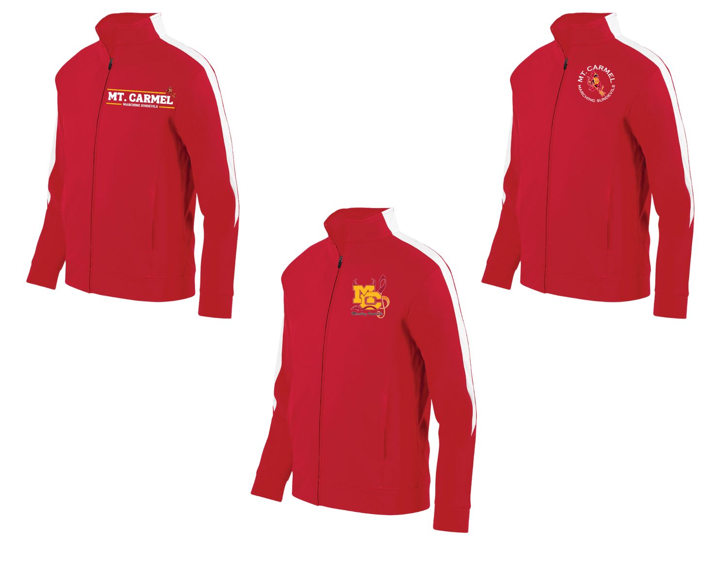 MT. CARMEL MARCHING BAND MEDALIST JACKET  (ADULT)