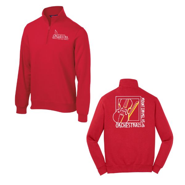 MT. CARMEL ORCHESTRA 1/4 ZIP (ADULT)