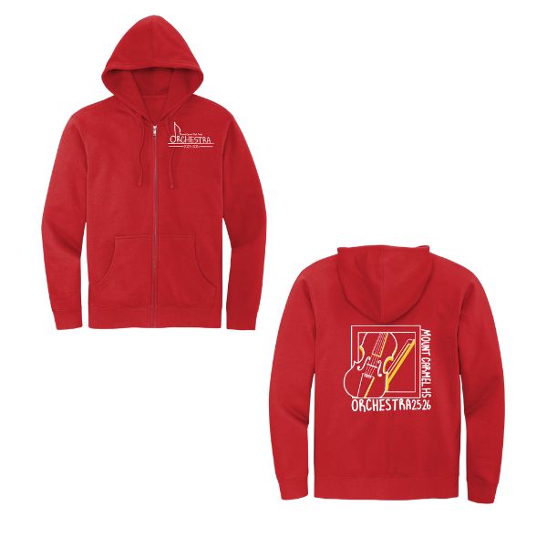 MT. CARMEL ORCHESTRA FULL ZIP HOODIE (ADULT)