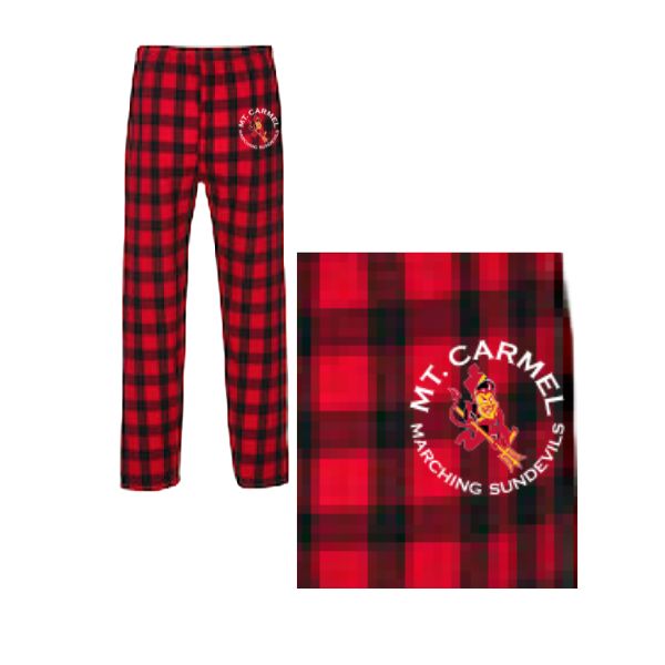 MT. CARMEL MARCHING BAND PJ BOTTOMS (ADULT)