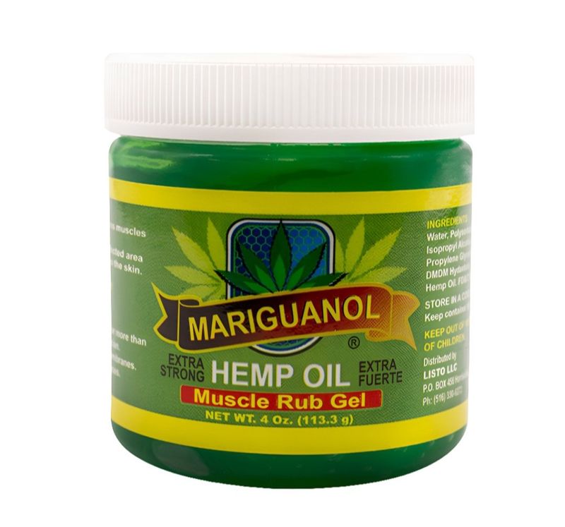 Mariguanol- Muscle Rub Gel x 4oz