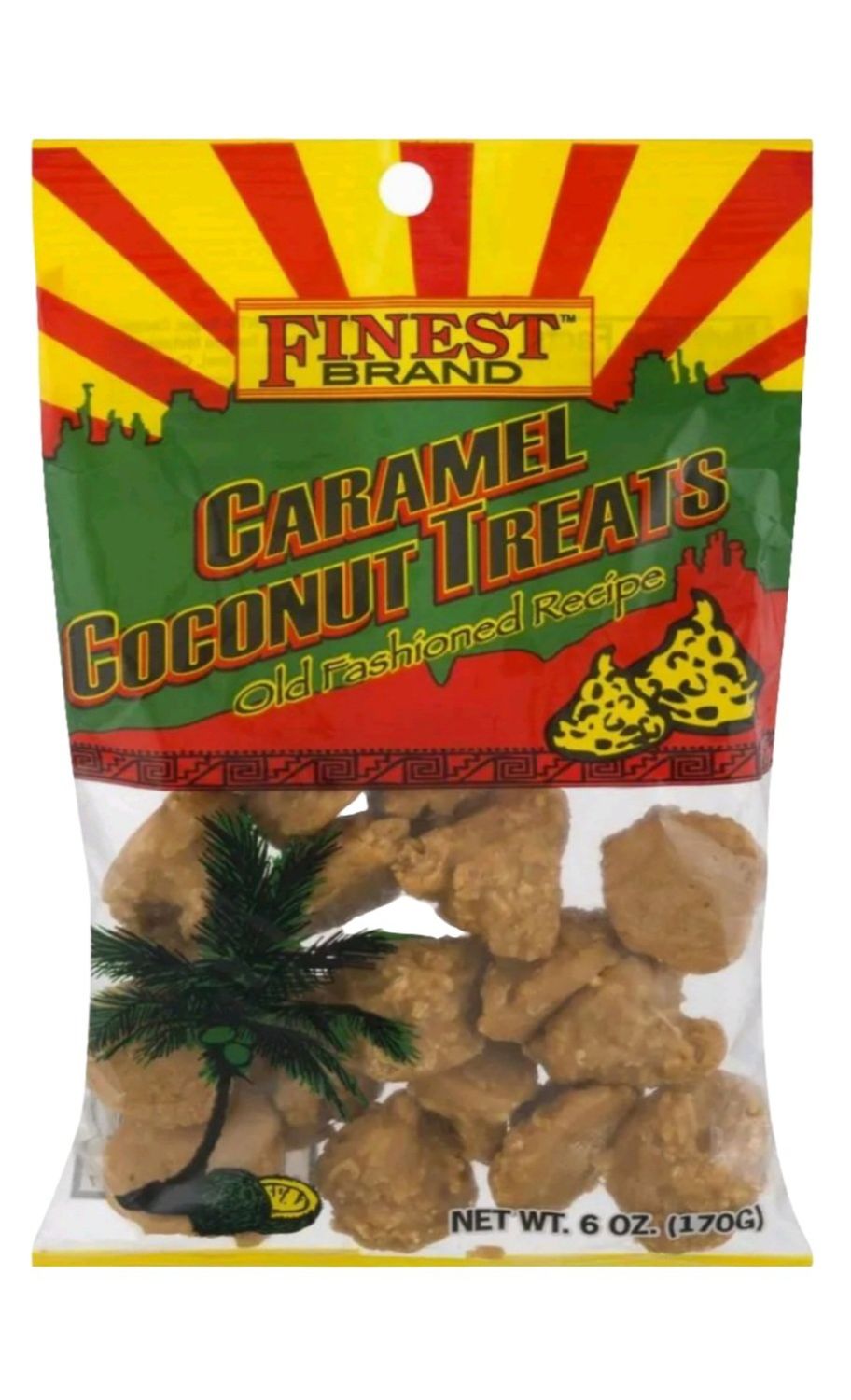 Finest Brand Caramel Coconut Treats 6oz