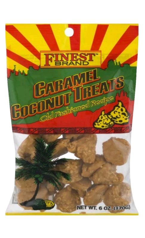 Finest Brand Caramel Coconut Treats 6oz