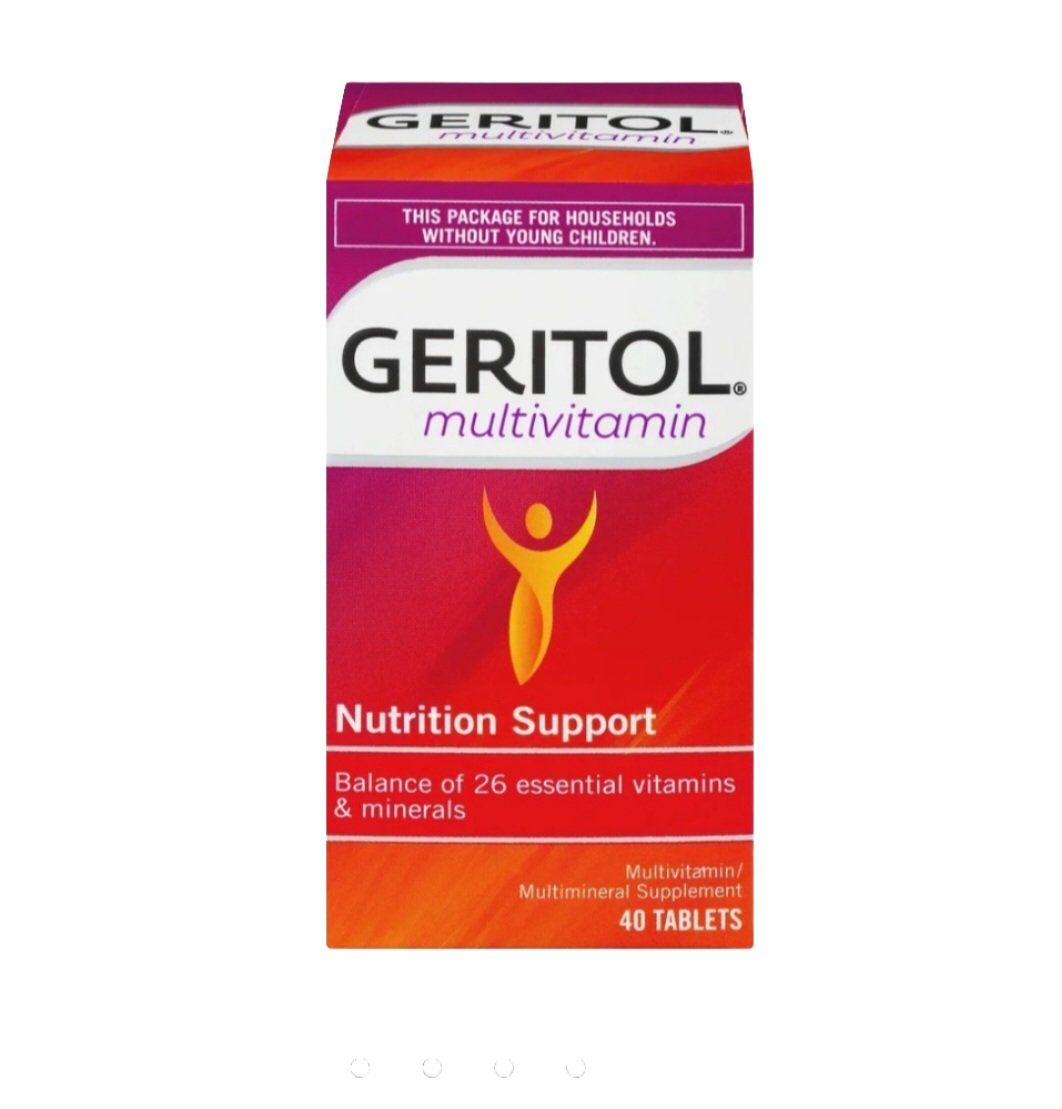 Geritol Nutrition Support (40 Tablets)