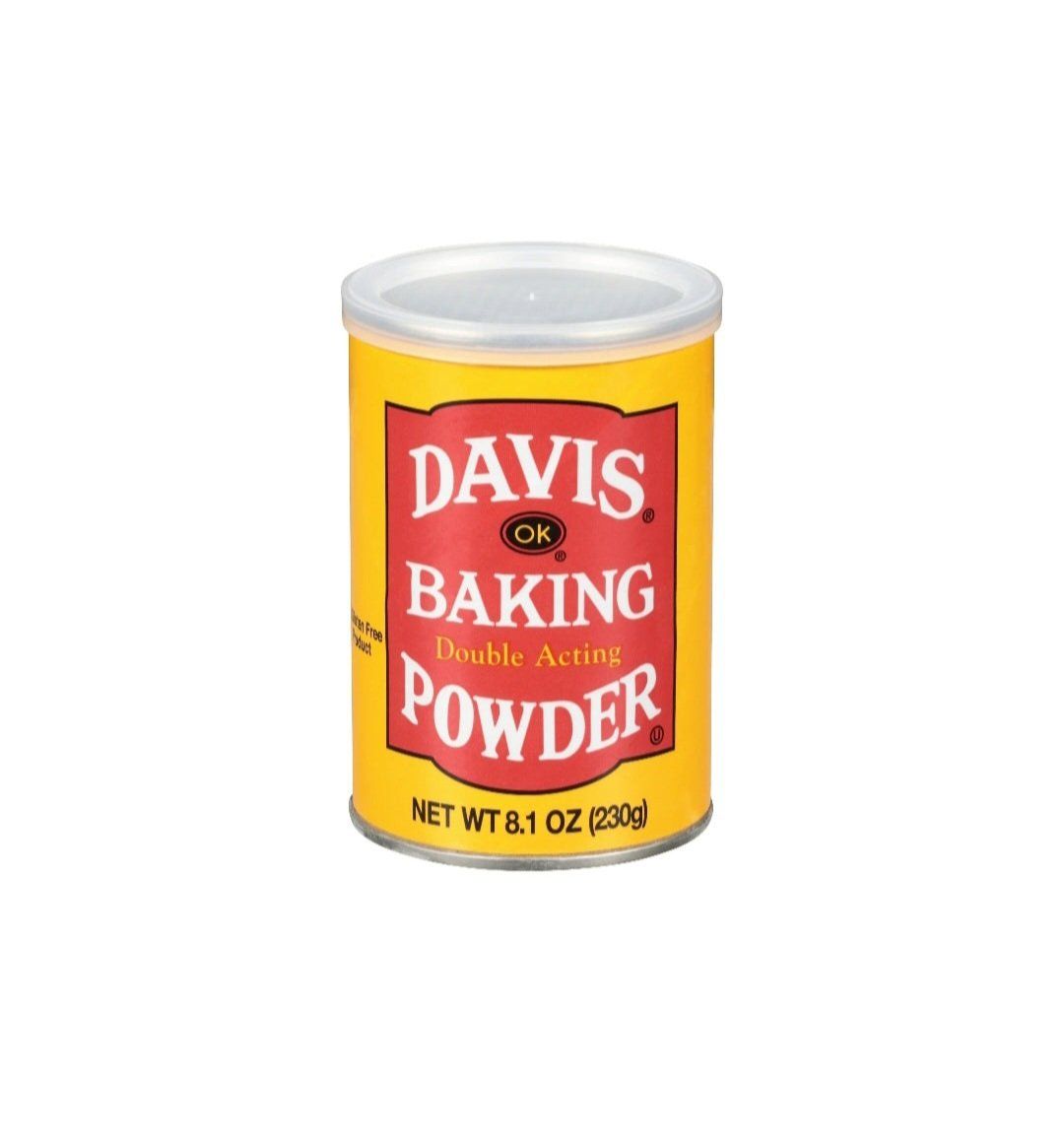 Davis Double Acting Baking Powder, 8.1 oz