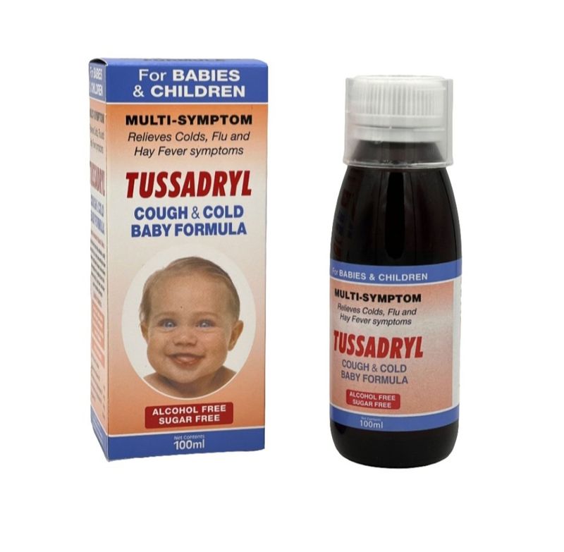 Tussadryl Cough Syrup for Babies and Children