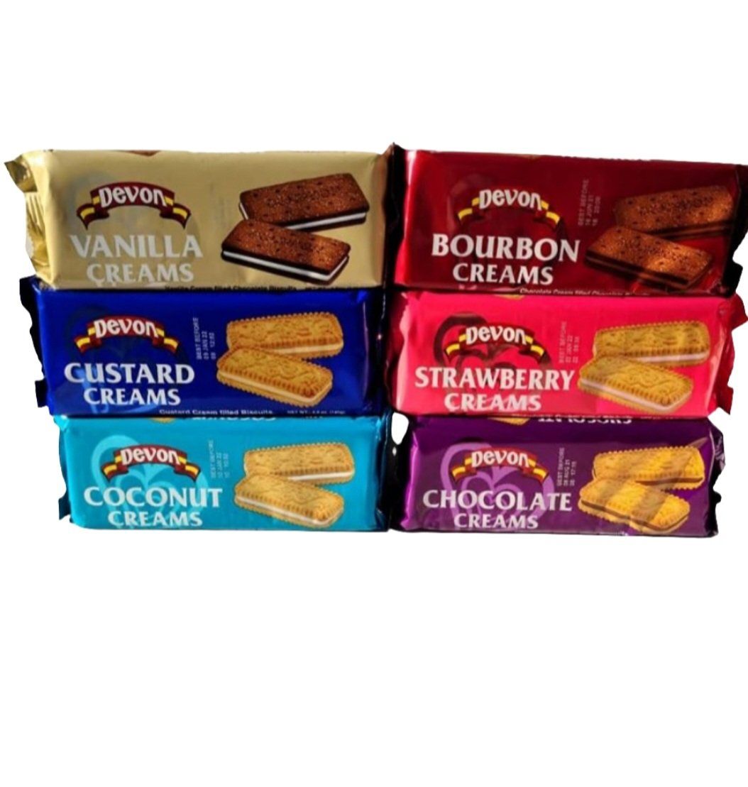 Devon Cream Filled Biscuits. (assorted)