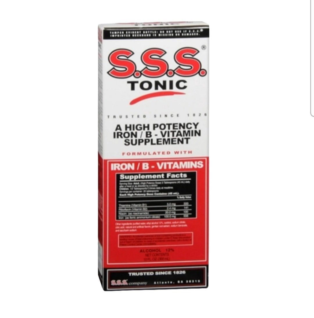 S.S.S. TONIC 10 oz