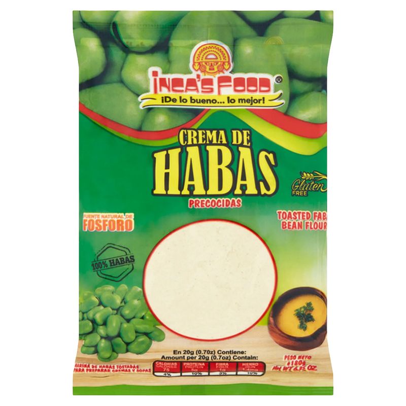 Inca's Food Toasted Faba Bean Flour