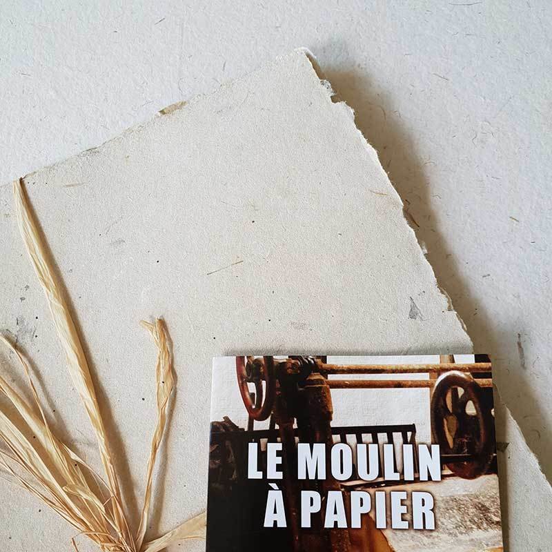 Lot de 5 feuilles | Papier Pur Chiffon | Moulin de Sainte-Suzanne
