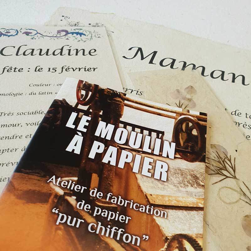 Fête des Mères | Papier Pur Chiffon | Moulin à Papier Artisanal de Sainte Suzanne