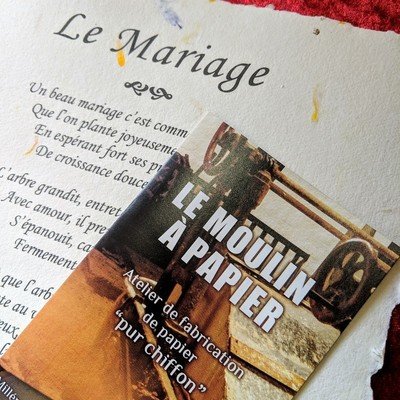 Le Mariage - Moulin à Papier de Sainte-Suzanne