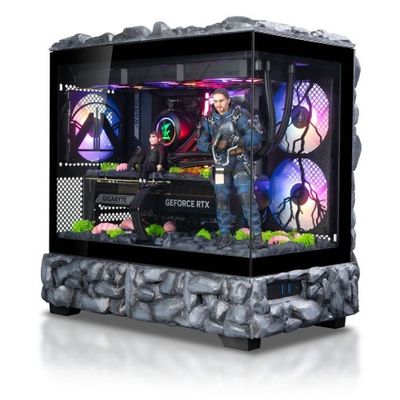 Computer EVOLVE SpecialPart DeathStranding 2 (EVSP-DSR780X3DN507T-D532S1TBK) Schwarz / AMD Ryzen 7 7800X3D (4,2–5,0), 8 Kerne / RTX 5070 Ti / 32 GB (DDR5) / 1024 GB (SSD)