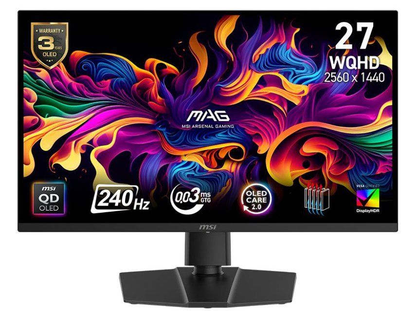 MSI 26,5&quot; Monitor MAG 271QP QD-OLED