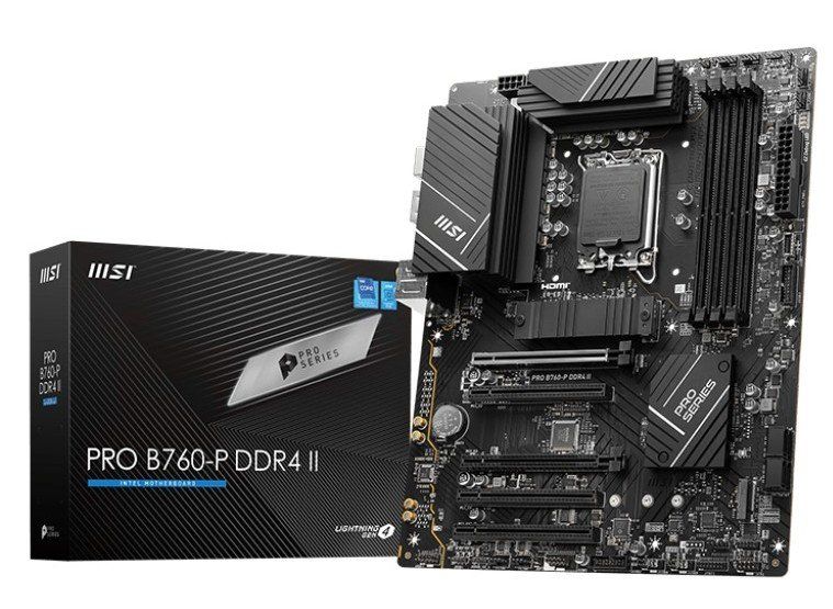 Motherboard MSI PRO B760-P DDR4 II (s1700, Intel B760)