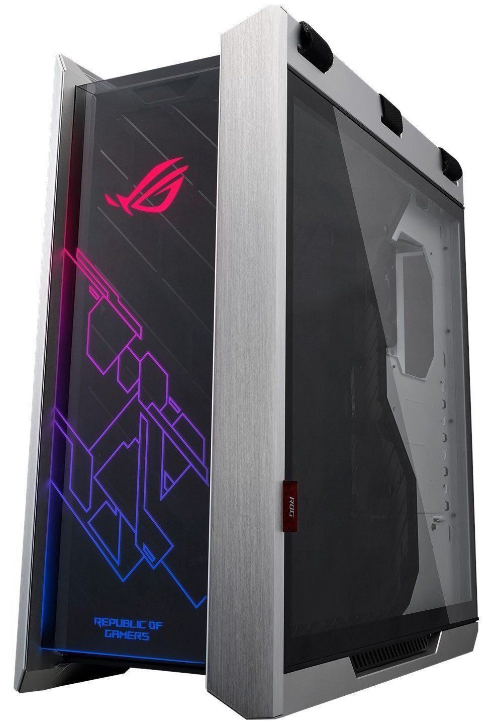 Gehäuse Asus ROG Strix Helios GX601 RGB Tempered Glass ohne Netzteil (90DC0023-B39000) White Edition