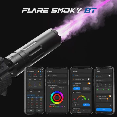 E-Shooter Flare Smokey BT Tracer Unit