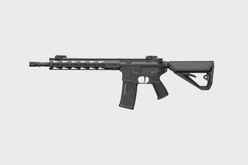 Arcturus LWT M-III Carbine 12” Sport AEG SE Airsoft Rifle Starter Pack, Black