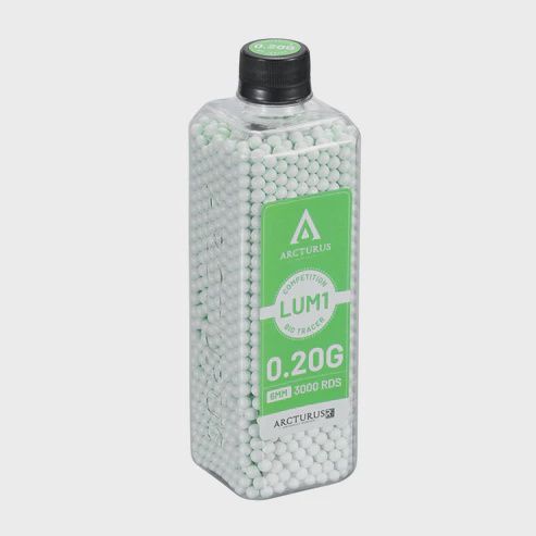 Arcturus RS Lumi Match Grade Green Tracer 6mm Airsoft BBs .20g